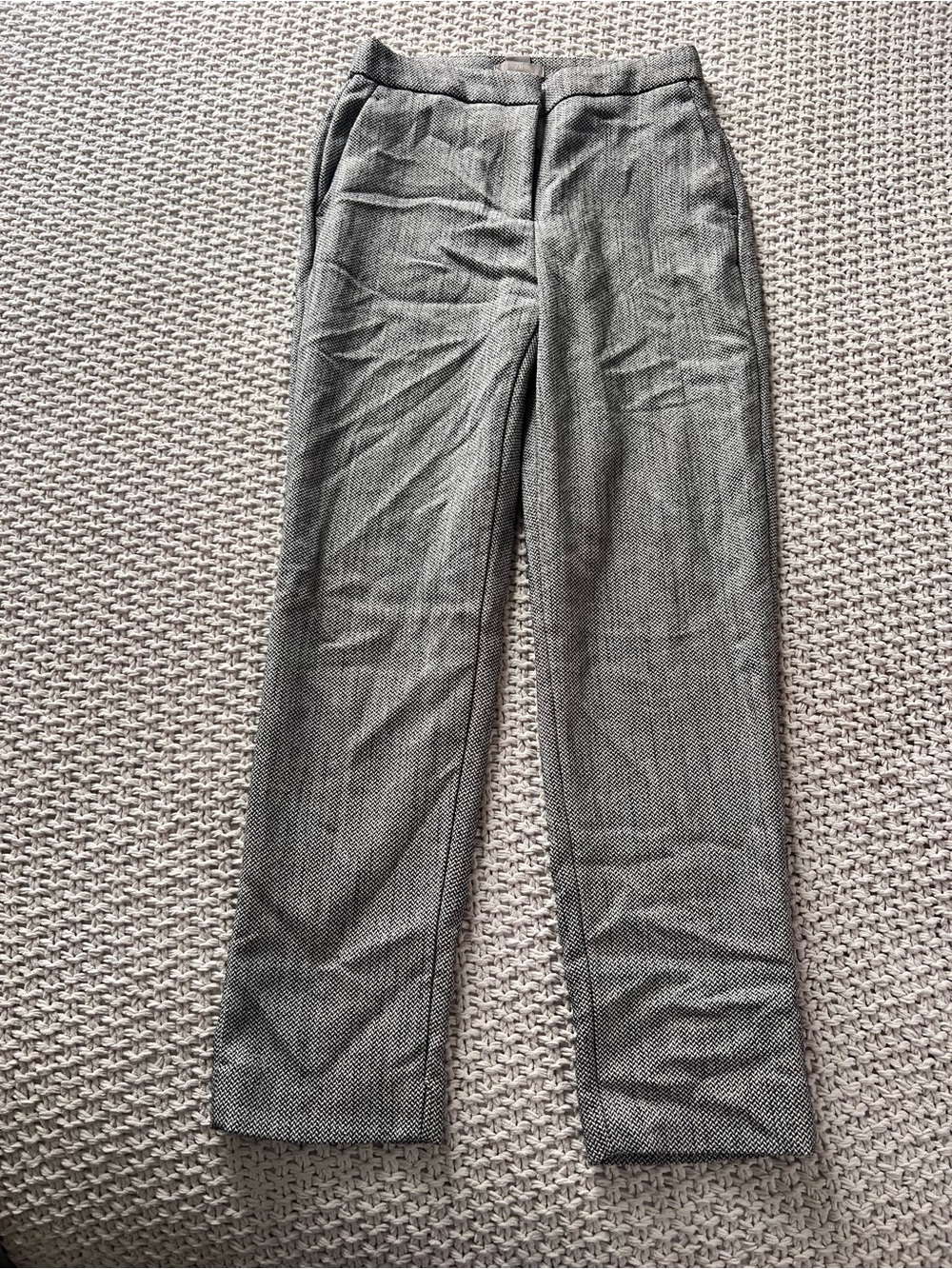 Gray Men's Dress Pants - Classic Straight Fit